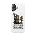 Phone Case — "Side Quest Specialist" Fantasy Wizard Slim Protective Cover