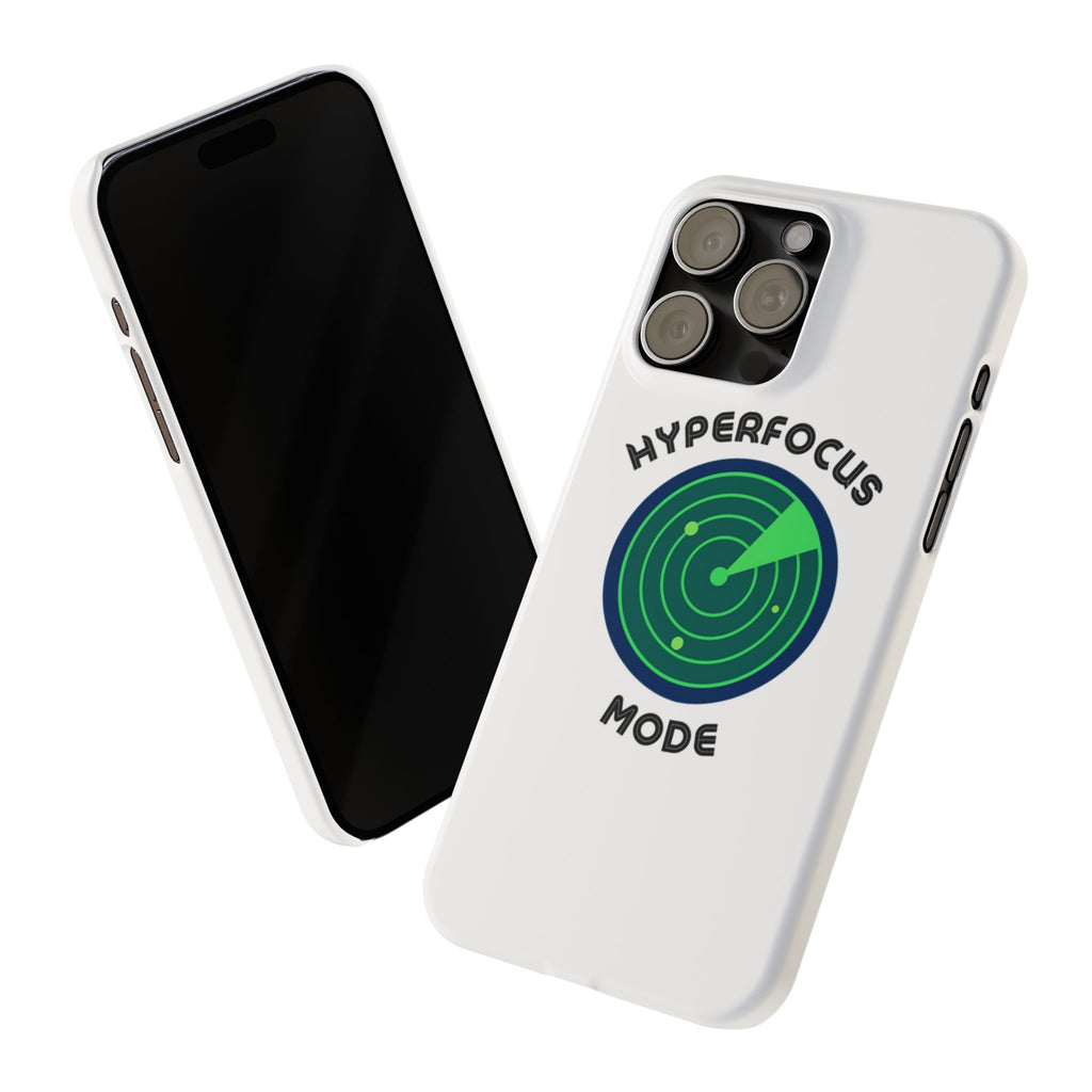 Slim Phone Case — "Hyperfocus Mode" Radar Design