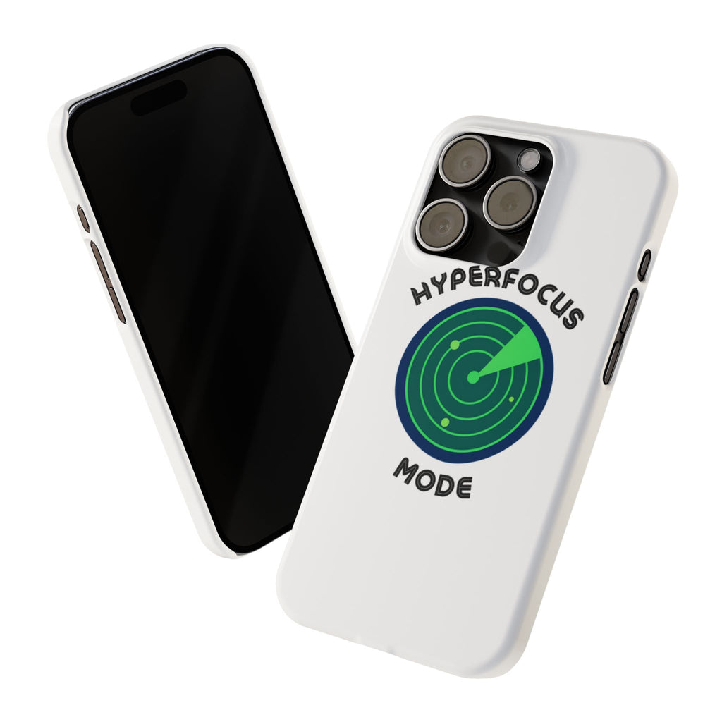 Slim Phone Case — "Hyperfocus Mode" Radar Design