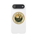 'Department of Hunting' Vintage Deer Logo - Slim Phone Case
