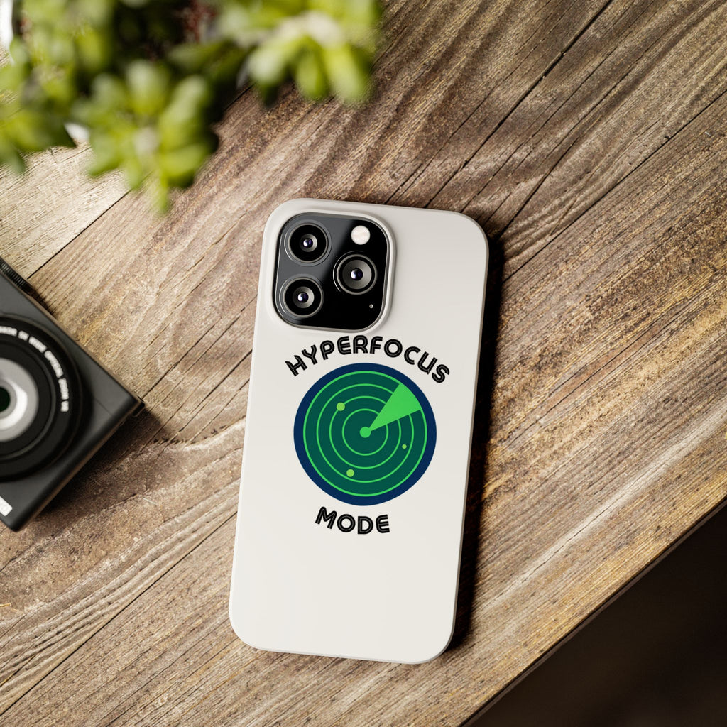 Slim Phone Case — "Hyperfocus Mode" Radar Design
