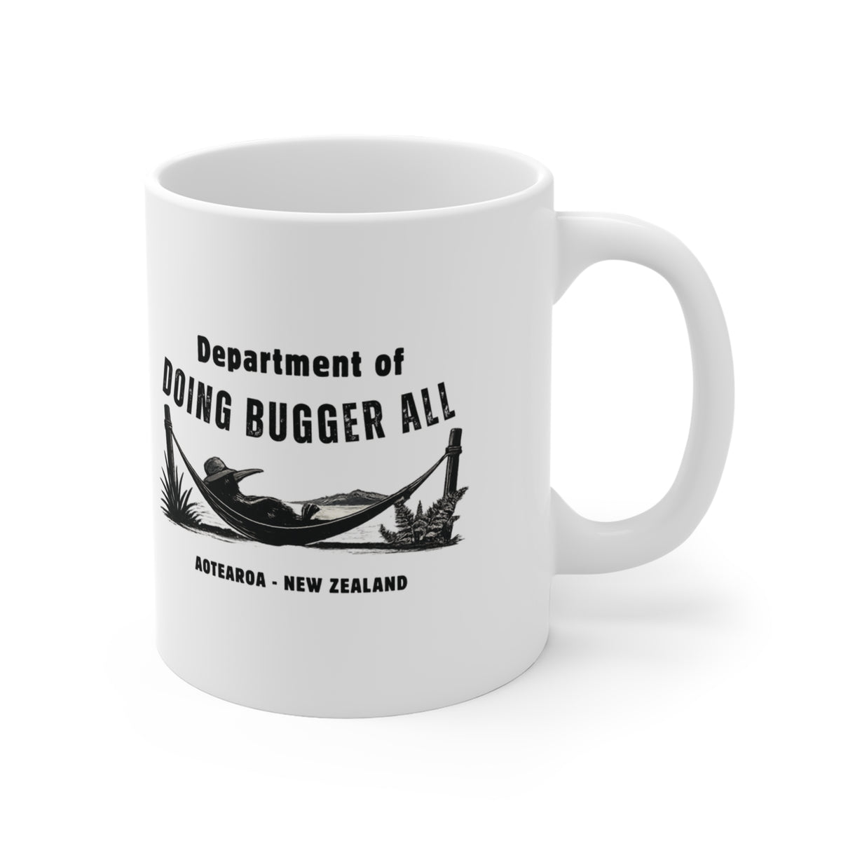 Department of Doing Bugger All — 11oz Ceramic Mug