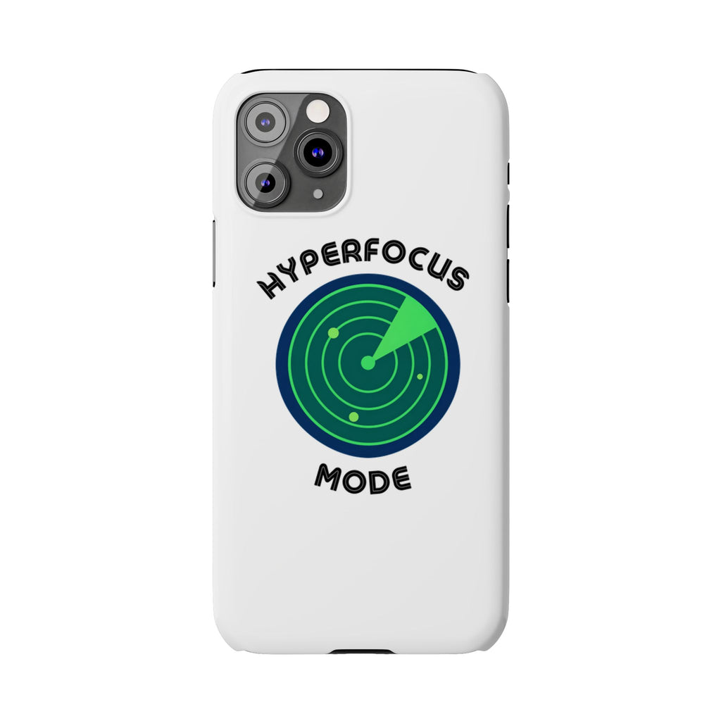 Slim Phone Case — "Hyperfocus Mode" Radar Design