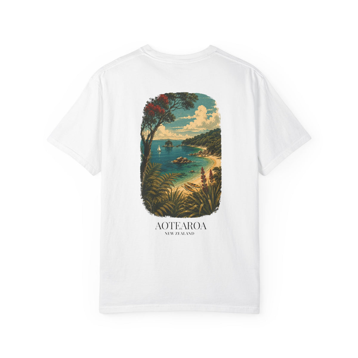 Aotearoa New Zealand - Scenic Able Tasman - Back Tee