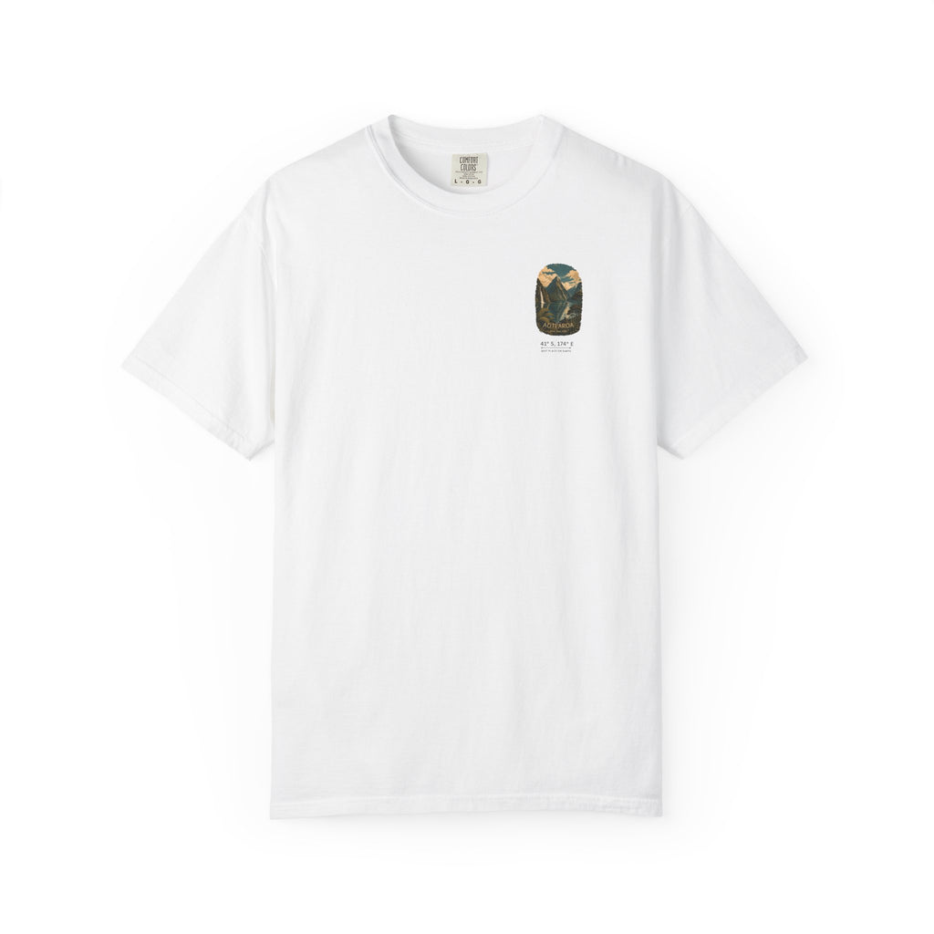 Aotearoa New Zealand - Scenic Milford Sound - Small Chest Design Tee