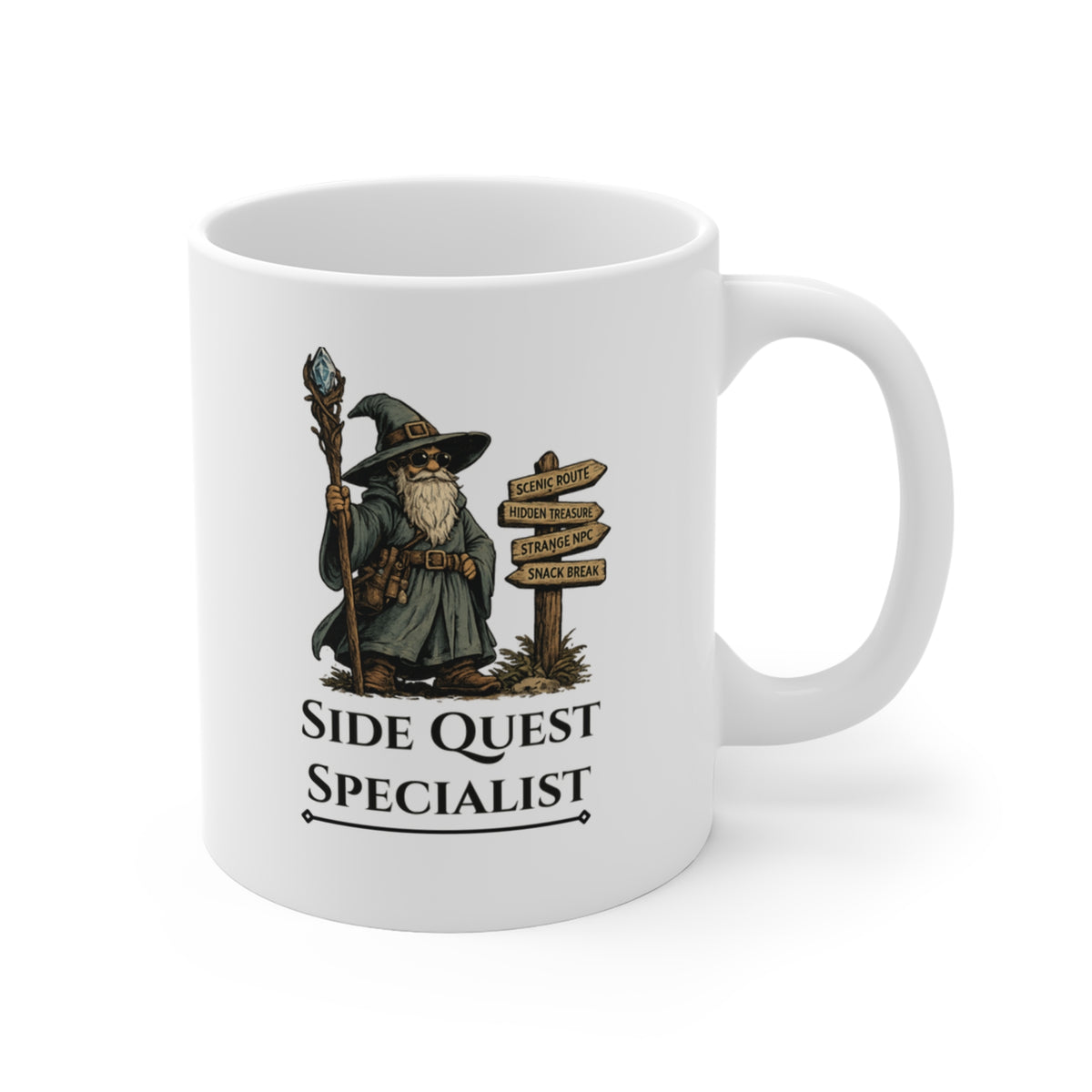 Side Quest Specialist  — 11oz Ceramic Mug