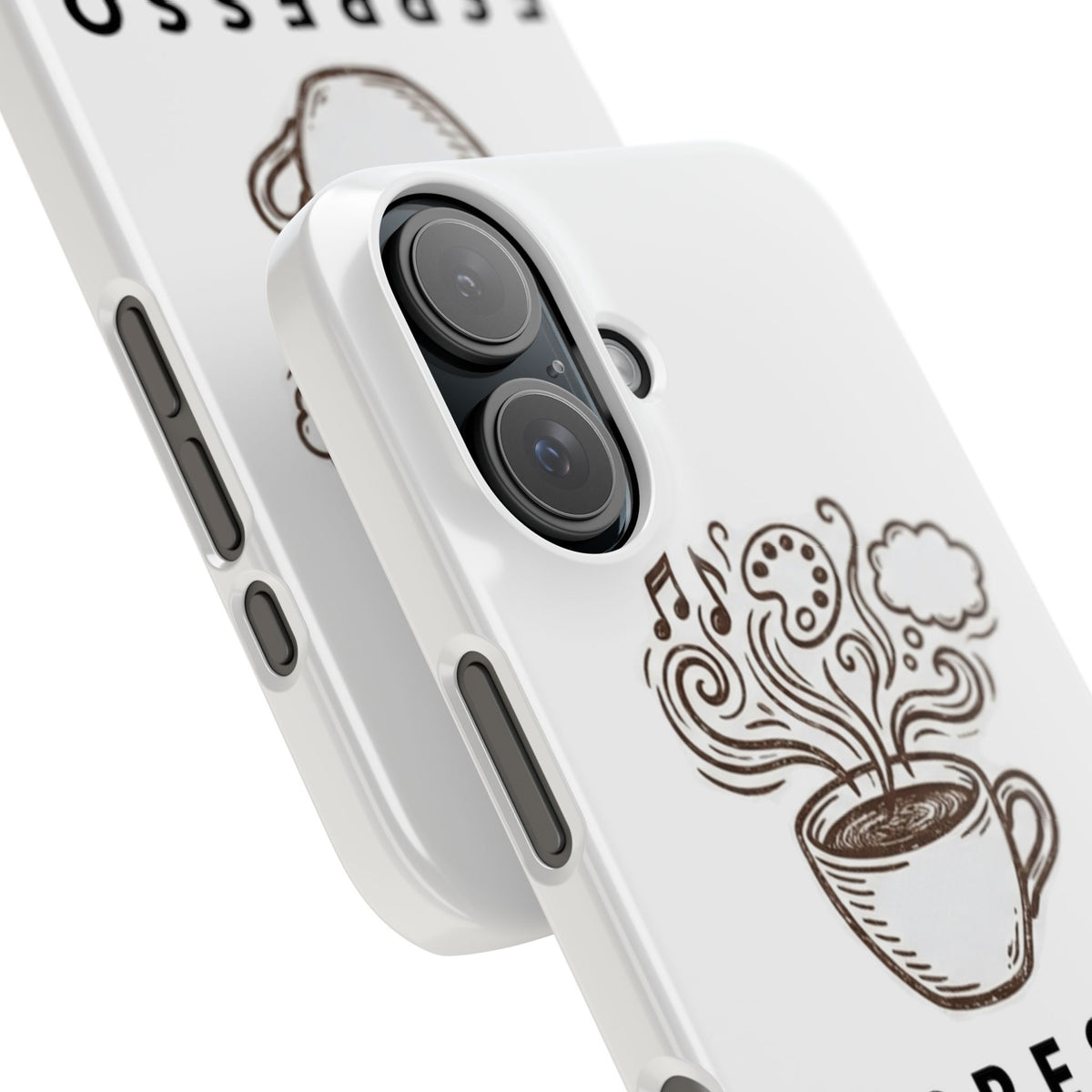 Espresso Yourself Slim Phone Case — Cute Coffee Cup Design