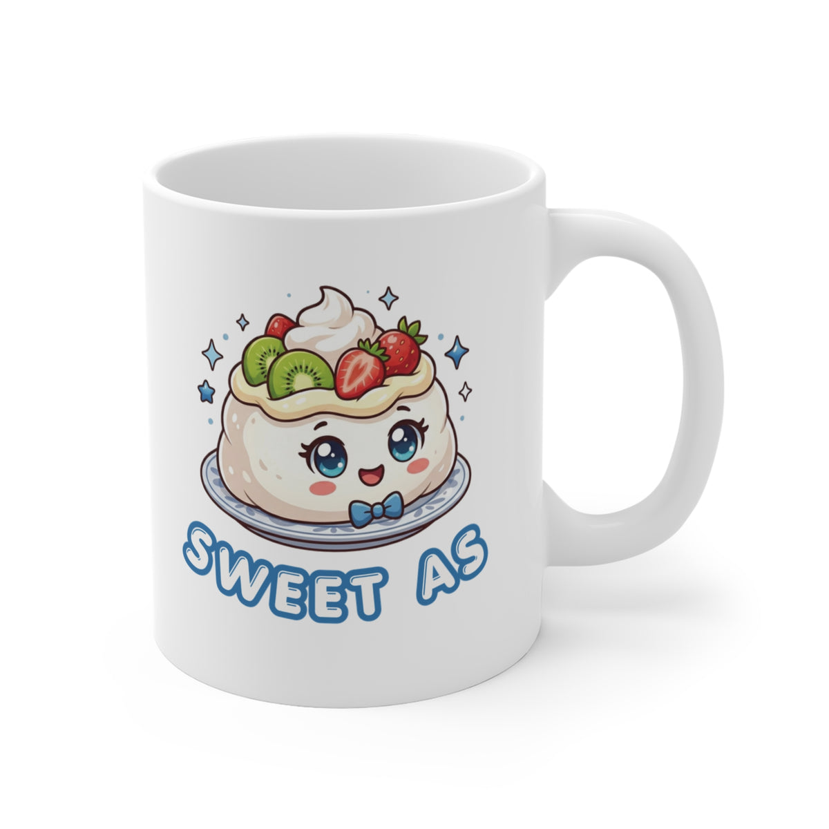 Mug — Kawaii Dessert "Sweet As" Cute Cake Coffee Mug