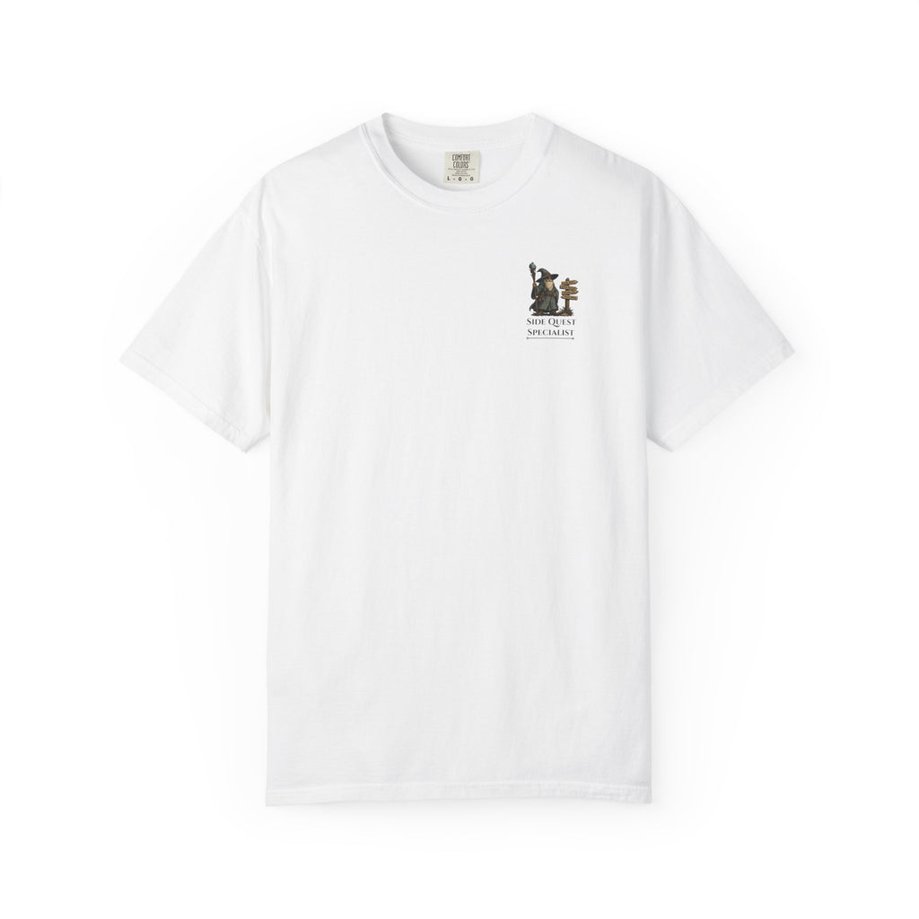 Side Quest Specialist - Wizard - Small Chest Logo Tee