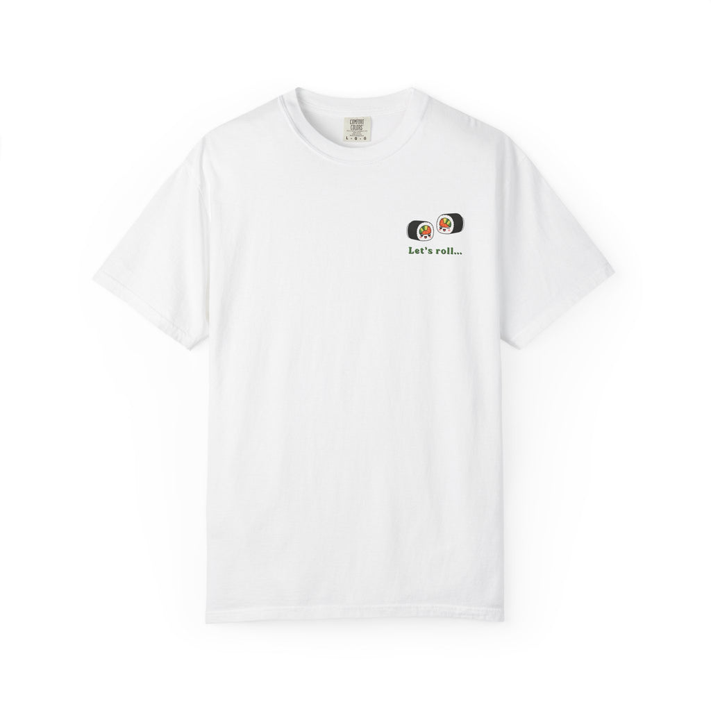 Let's Roll Sushi Graphic T-Shirt — Minimal Sushi Lover Tee