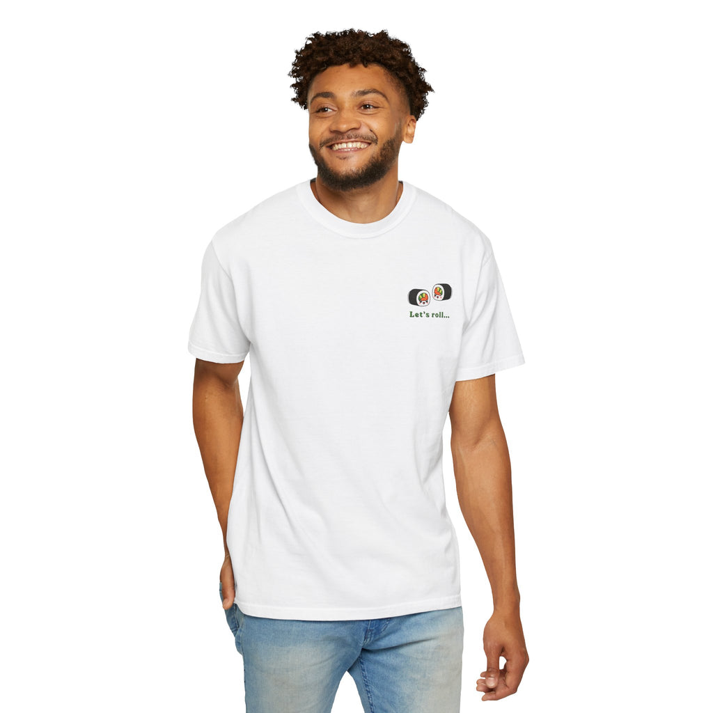 Let's Roll Sushi Graphic T-Shirt — Minimal Sushi Lover Tee
