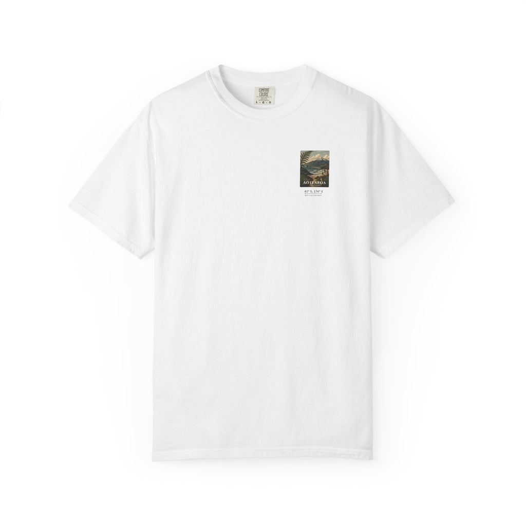 Aotearoa New Zealand - Scenic Mt Taranaki - Small Chest Design Tee