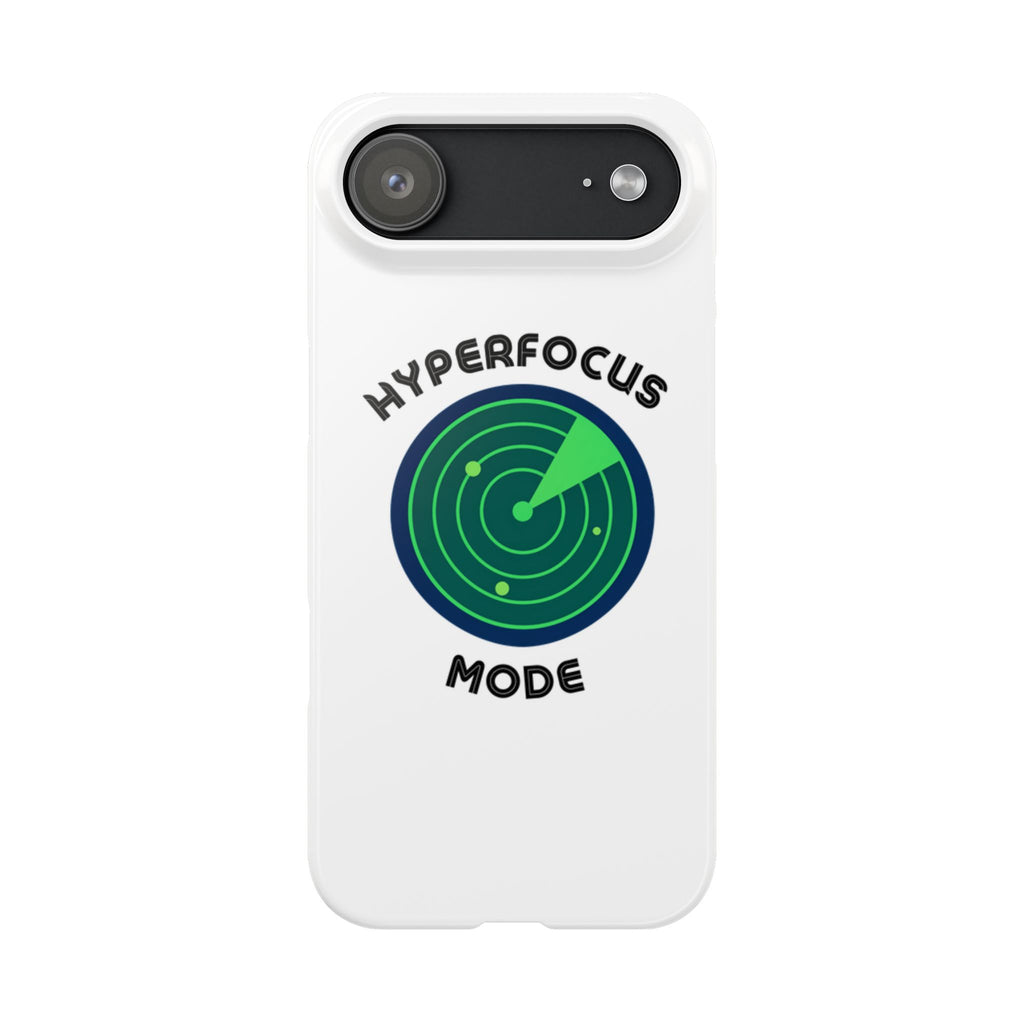 Slim Phone Case — "Hyperfocus Mode" Radar Design