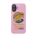 Running on Dopamine and Vibes Slim Phone Case