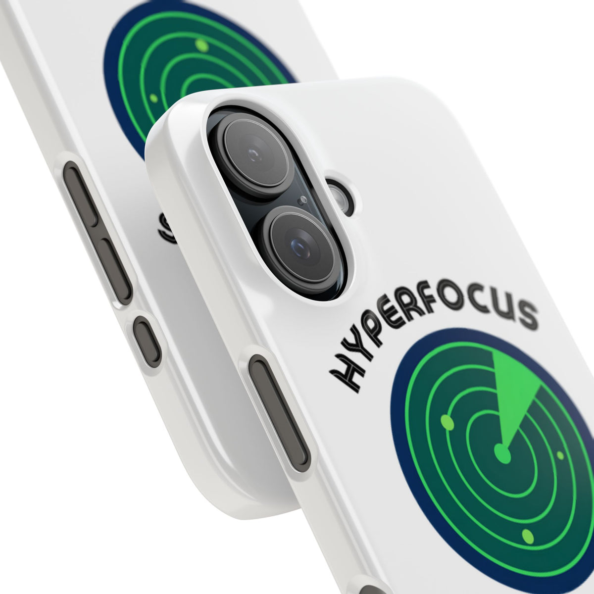 Slim Phone Case — "Hyperfocus Mode" Radar Design