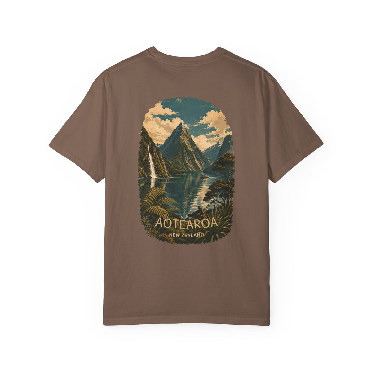 Aotearoa New Zealand - Scenic Milford Sound - Back Tee