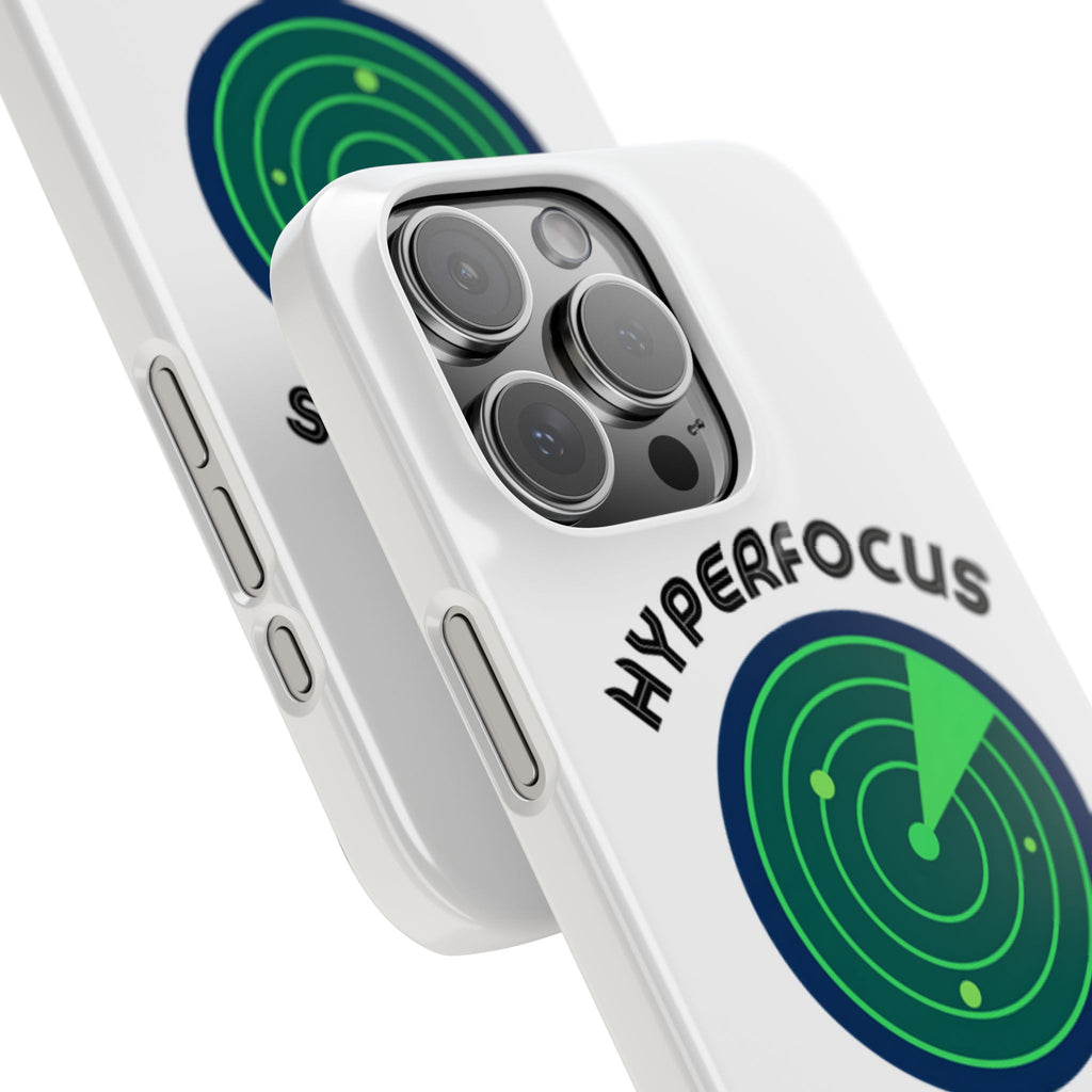 Slim Phone Case — "Hyperfocus Mode" Radar Design