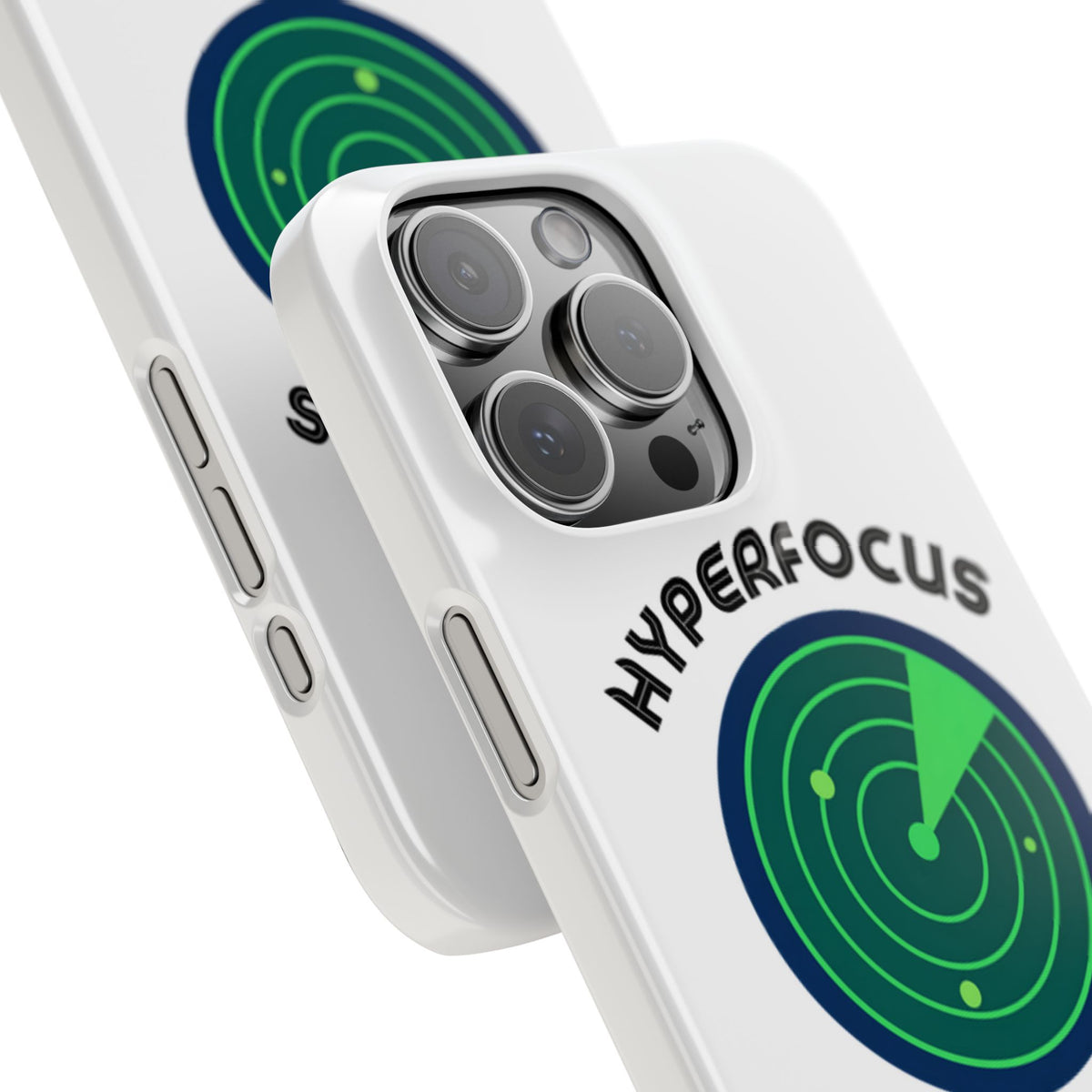 Slim Phone Case — "Hyperfocus Mode" Radar Design