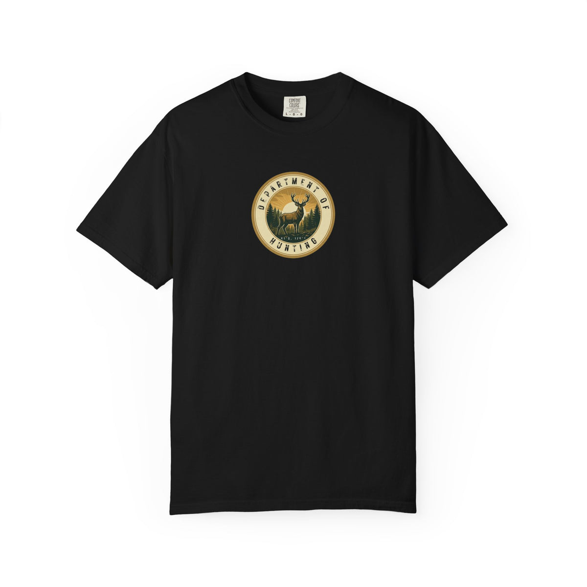 Department of Hunting — Back Graphic Tee