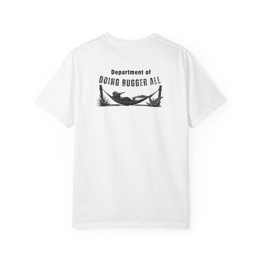 Department of doing Bugger All - Back Tee