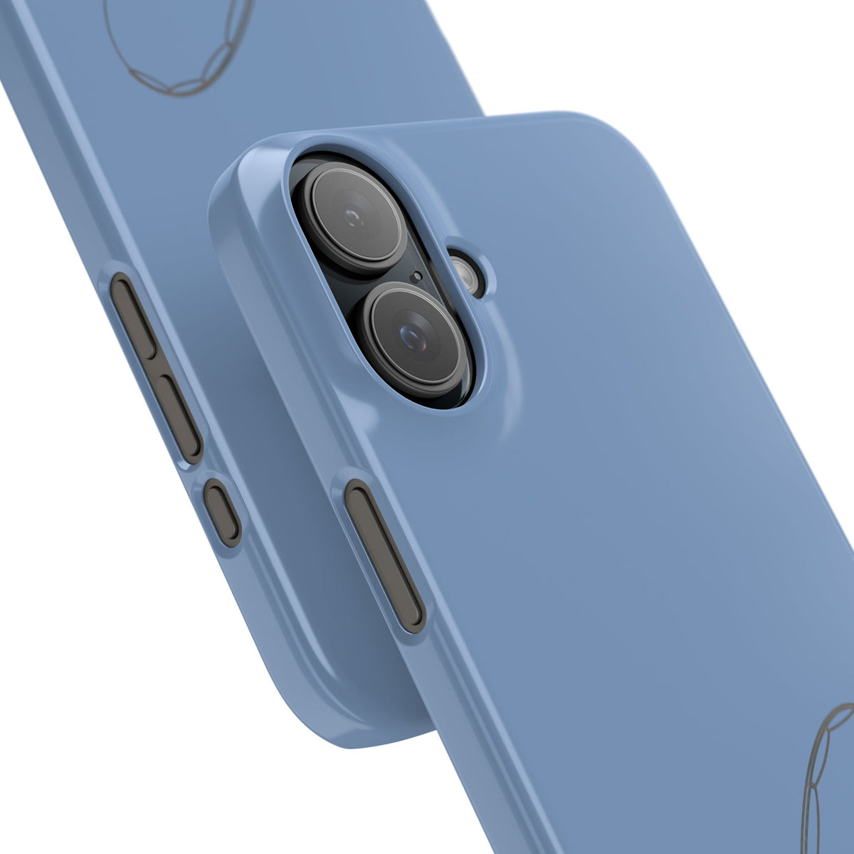 Unwind Fishing Slim Phone Case — Minimal Rod & "UNWIND" Design