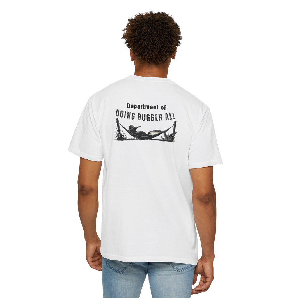 Department of doing Bugger All - Back Tee