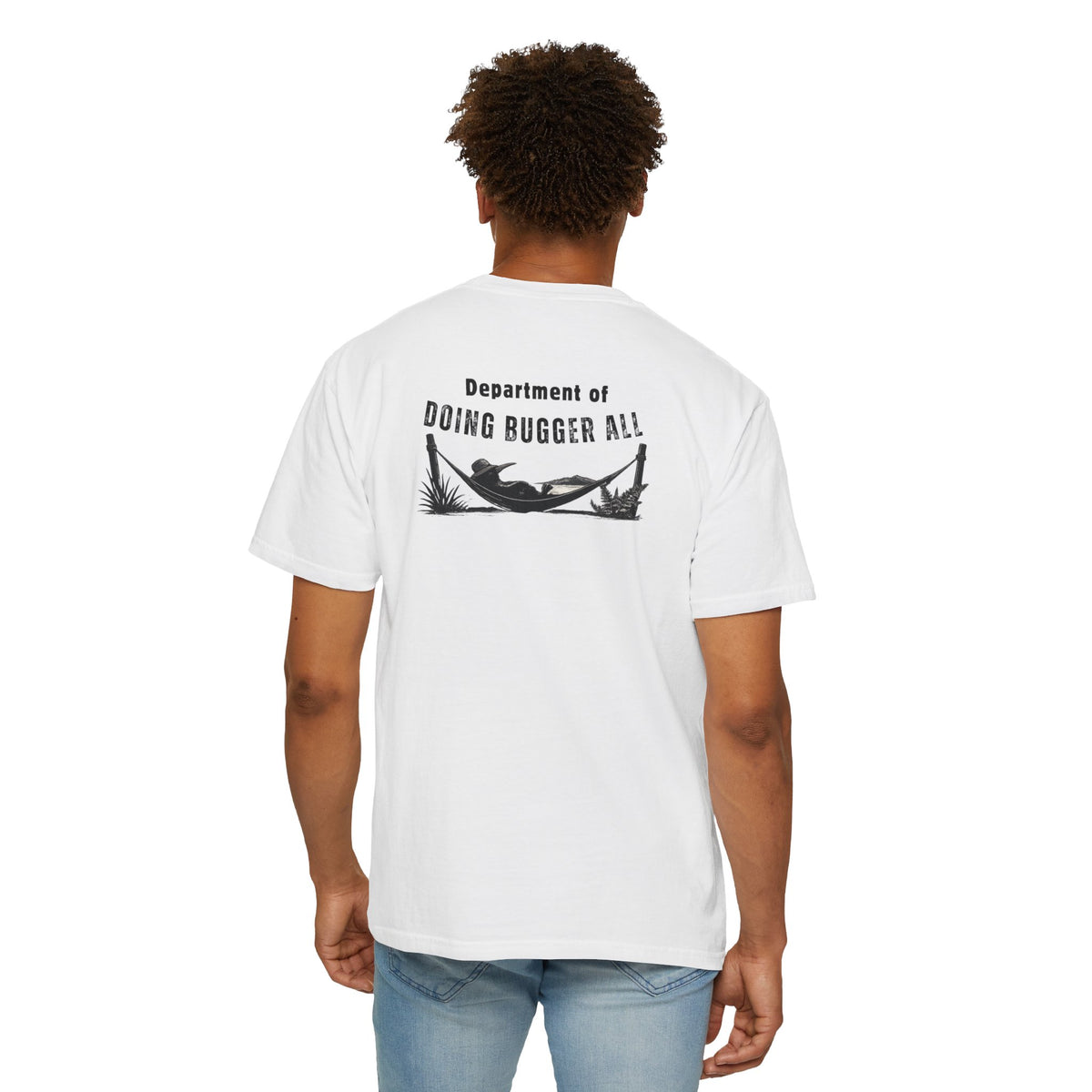 Department of doing Bugger All - Back Tee