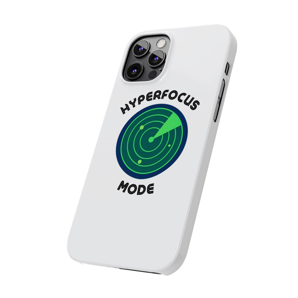 Slim Phone Case — "Hyperfocus Mode" Radar Design