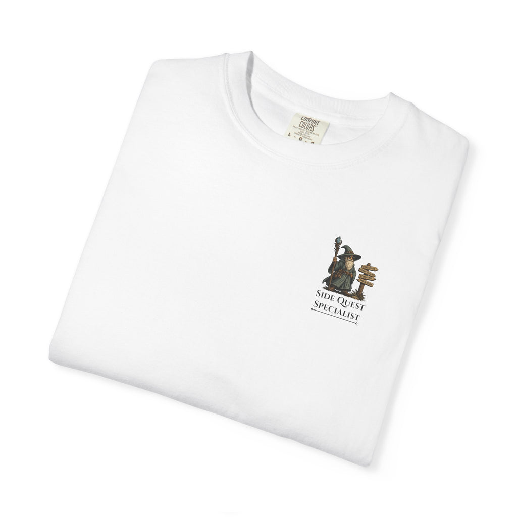 Side Quest Specialist - Wizard - Small Chest Logo Tee