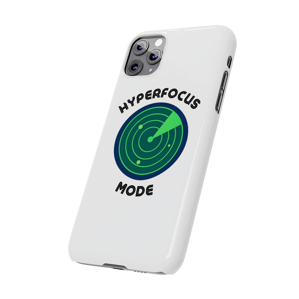 Slim Phone Case — "Hyperfocus Mode" Radar Design