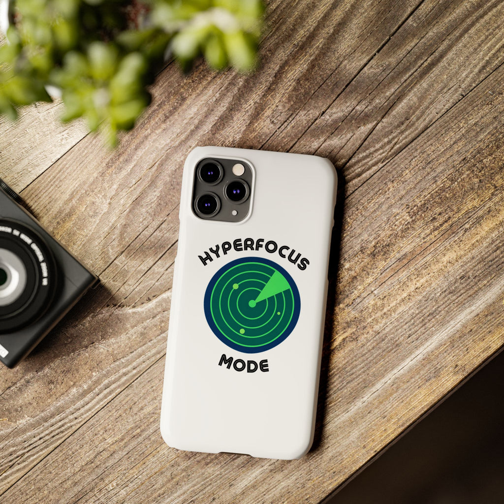 Slim Phone Case — "Hyperfocus Mode" Radar Design